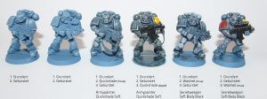 Space Wolves Shading